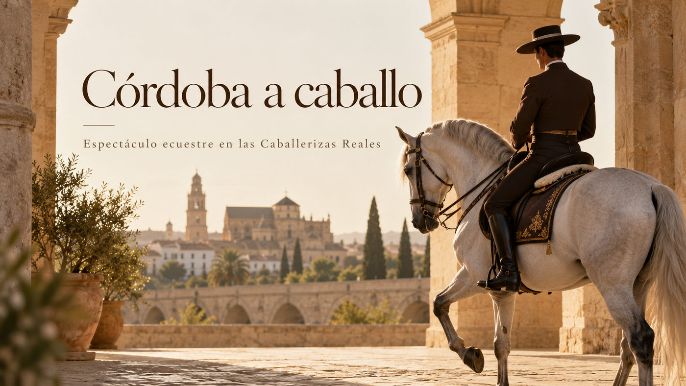 Córdoba a caballo: espectáculo ecuestre en las Caballerizas Reales